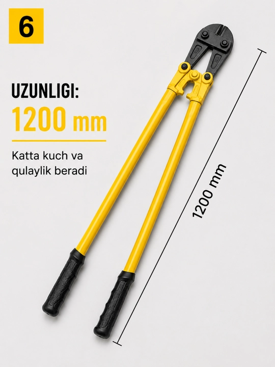 Болторез Heavy Duty, 1200 мм