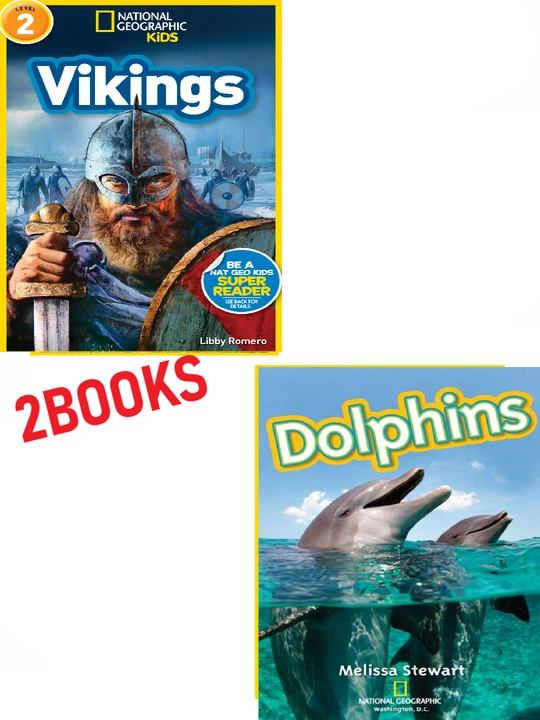 National Geographic Kids Level 2 Independent Reader kitoblari - 