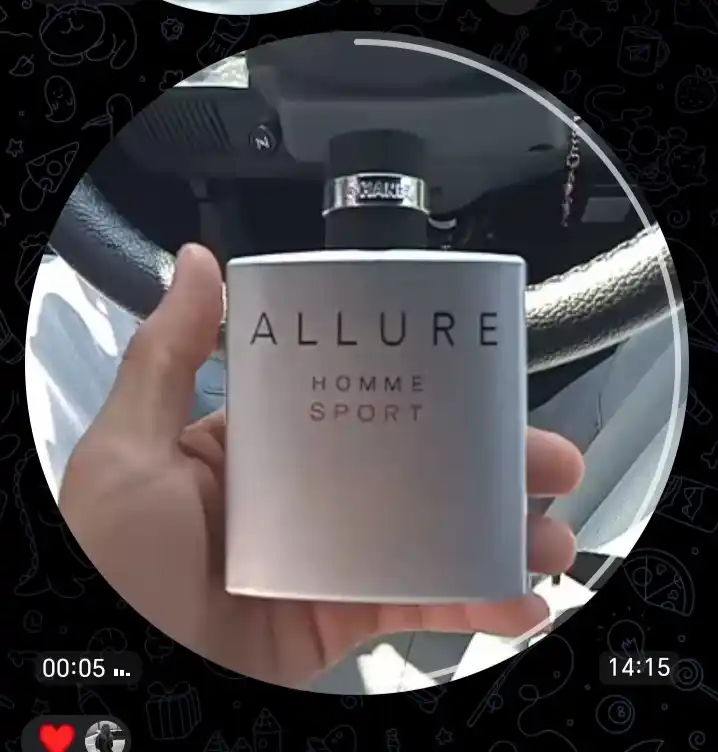 Xushbo'ylangan suv Allure Sport, 100 ml