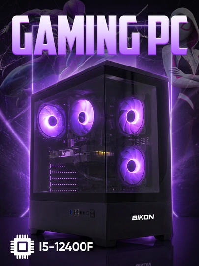 Игровой ПК i5-12400F RX580/GTX1660/RTX3050 16 ГБ RAM SSD 256 / 512ГБ – 1ТБ