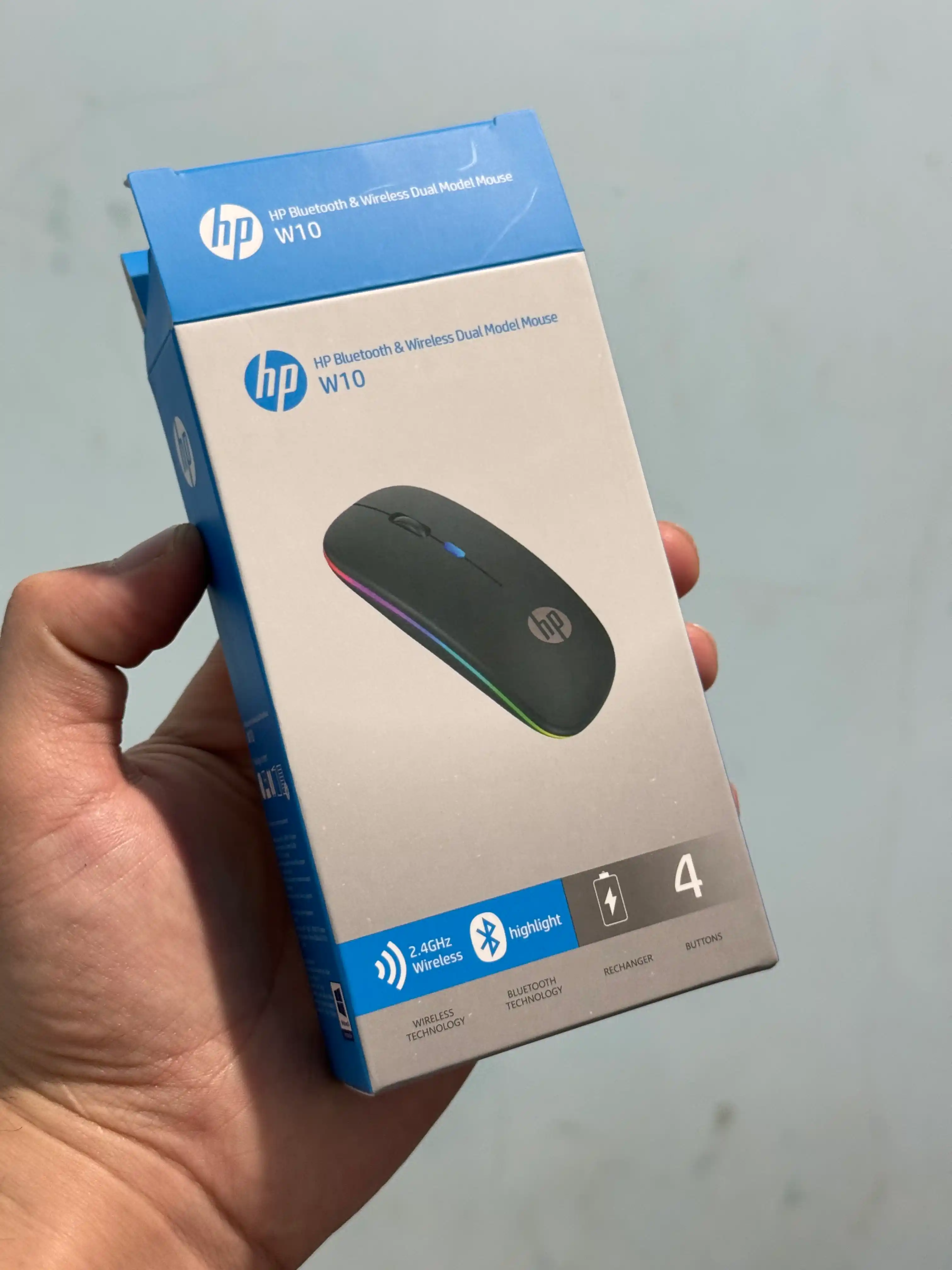 Simsiz kompyuter sichqonchasi RGB yoruglik bilan HP Simli kompyuter sichqonchasi X66, M100