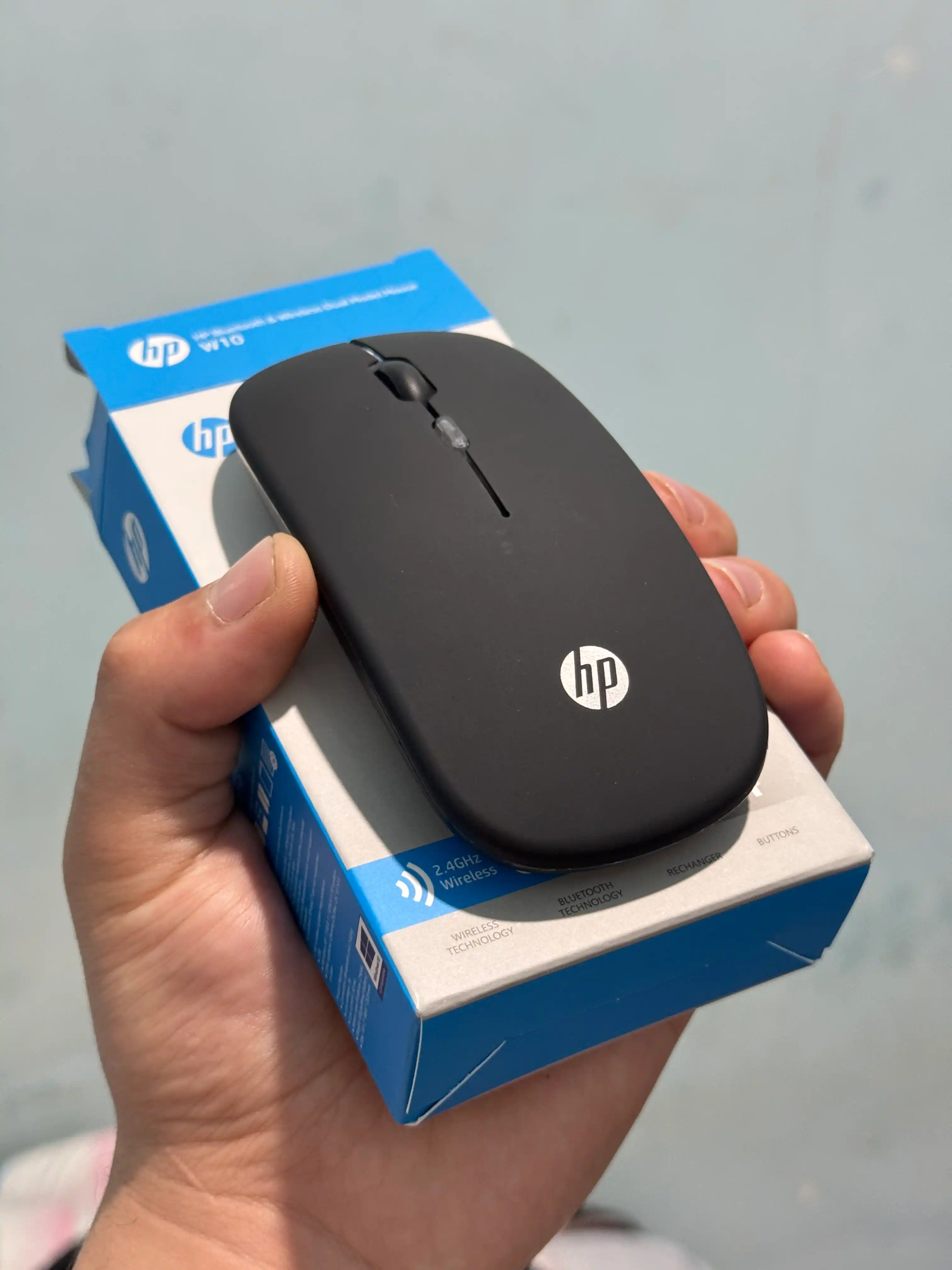 Simsiz kompyuter sichqonchasi RGB yoruglik bilan HP Simli kompyuter sichqonchasi X66, M100