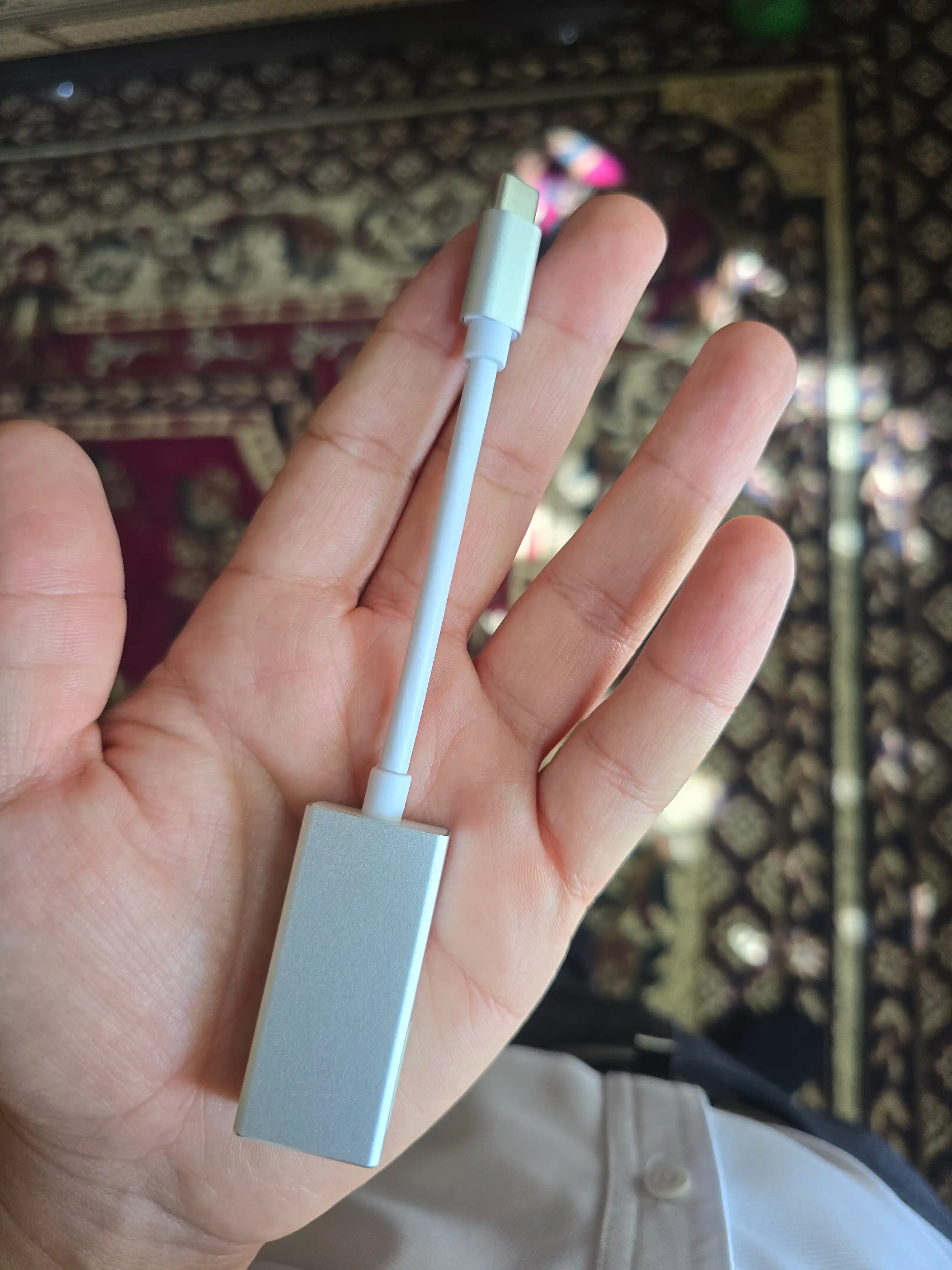 USB Type-C → DisplayPort o‘tkazgich — qulay va zamonaviy yechim!