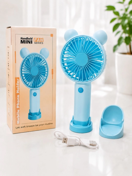 Ventilyator mini qo'l ventilyator mini sovutgich USB zaryadkali kichik ventilyator - 