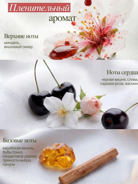 MIXIT dush geli, parfyumli, Wild Cherry, Qahrabo, Tonka, sovg‘abop ajoyib variant, 500 ml