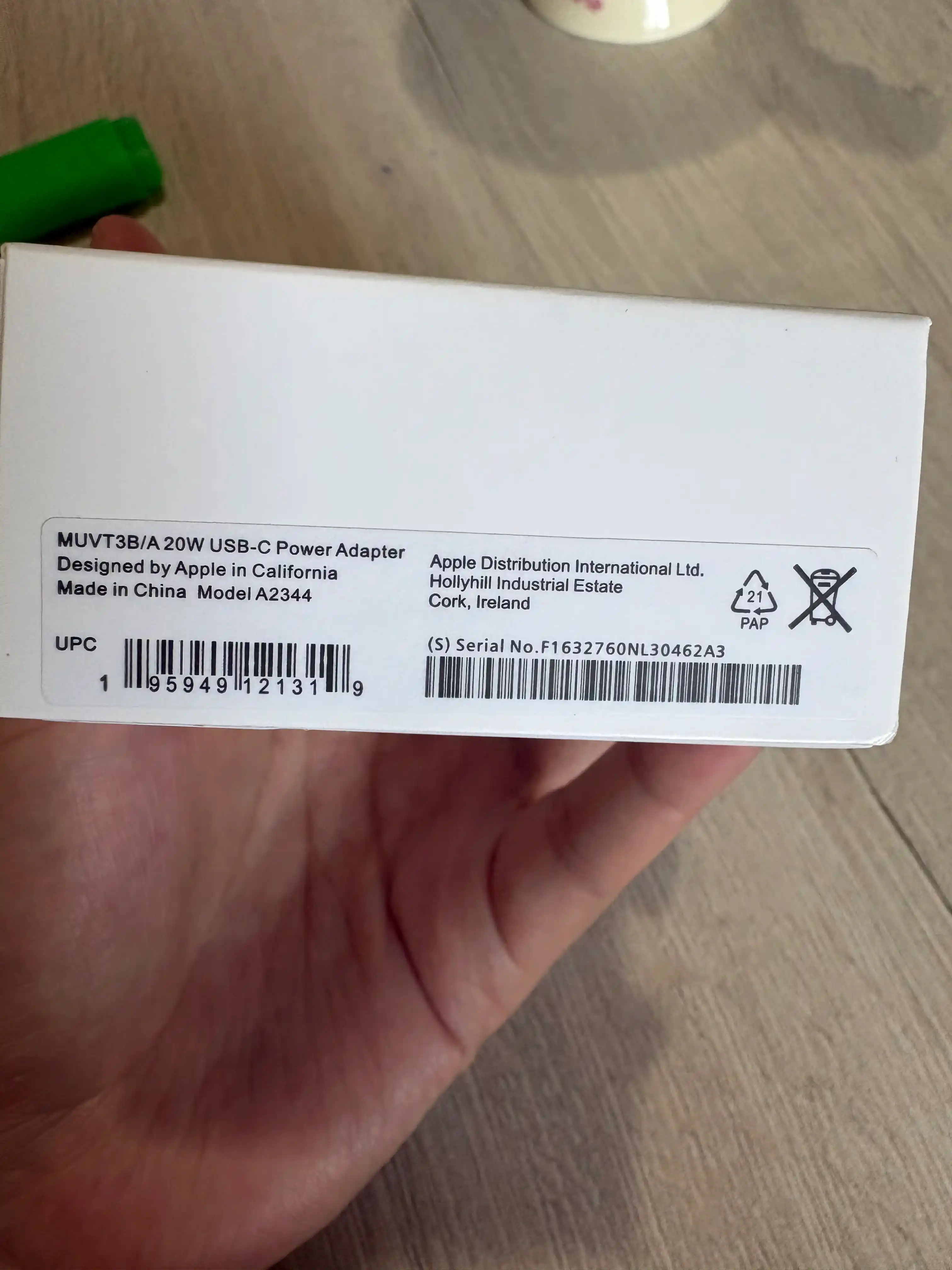 IPhone 20W USB-C tezkor quvvatlash adapteri, smartfonlar uchun quvvatlash moslamasi