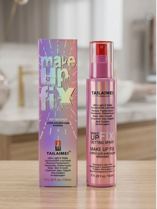 Спрей фиксатор для макияжа, увлажняющий, Make Up Fixer