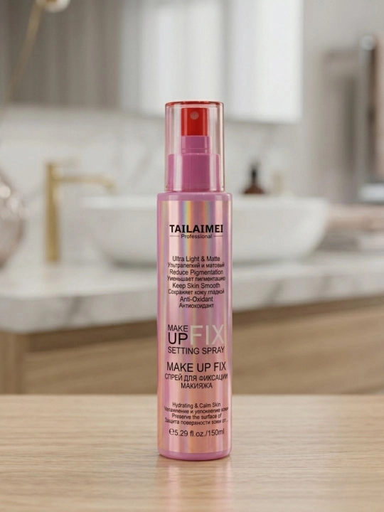 Спрей фиксатор для макияжа, увлажняющий, Make Up Fixer