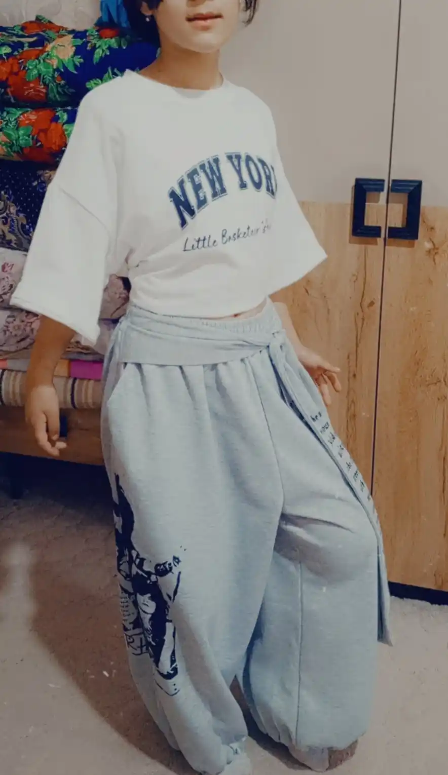 Shim ayollar uchun oversize jogger Y2K