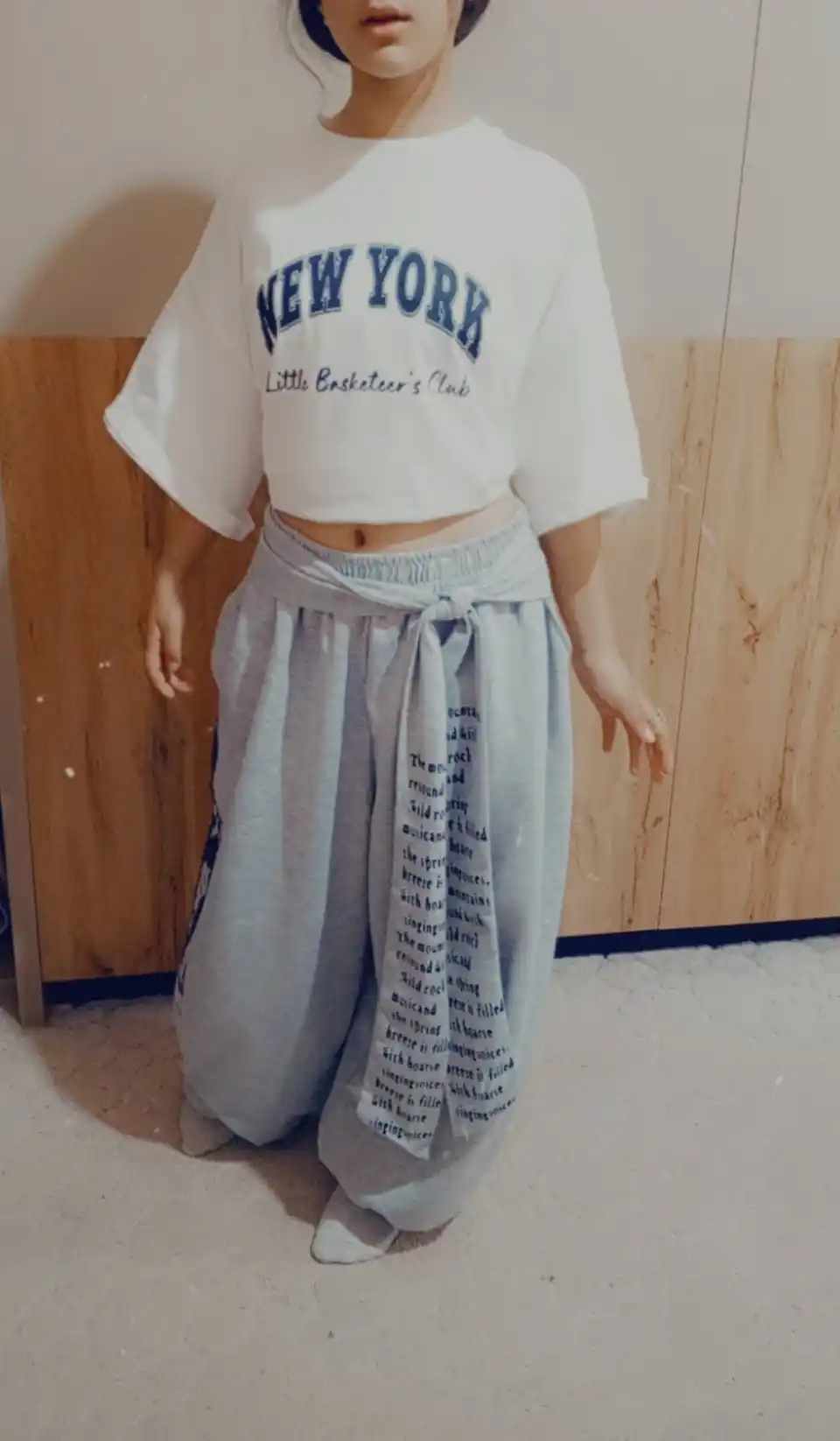 Shim ayollar uchun oversize jogger Y2K