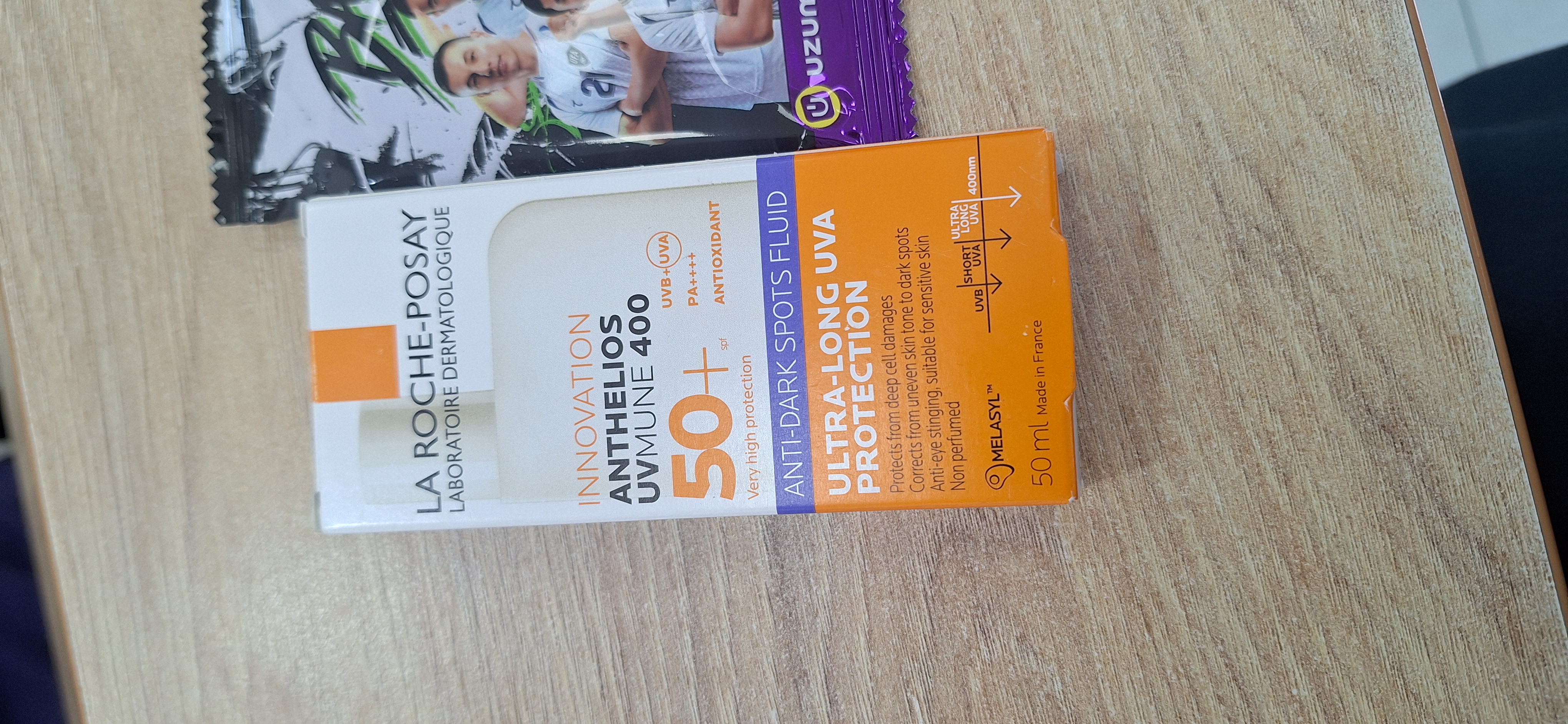 Quyoshdan himoya qiluvchi ko'rinmas suyuqlik LA ROCHE-POSAY ANTHELIOS UVMUNE 400, 50 ml