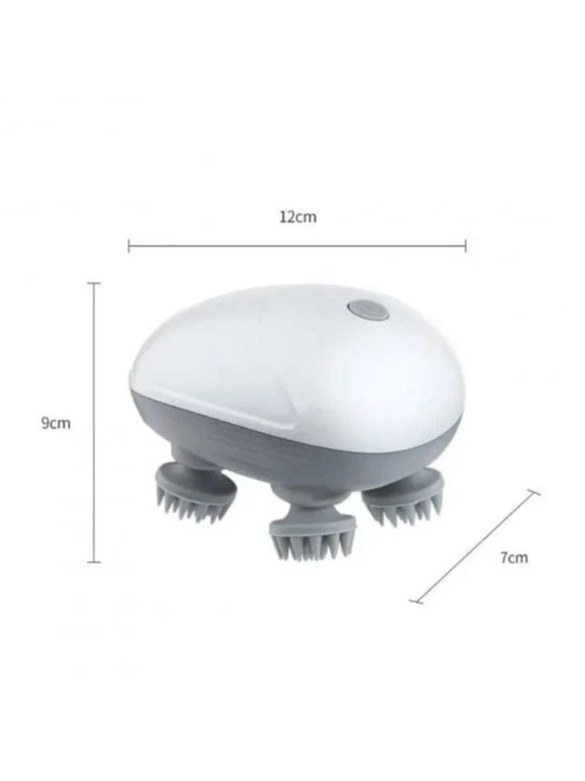 Bosh massajeri mini elektr scalp massager bosh terisi massaj apparati USB zaryadkali