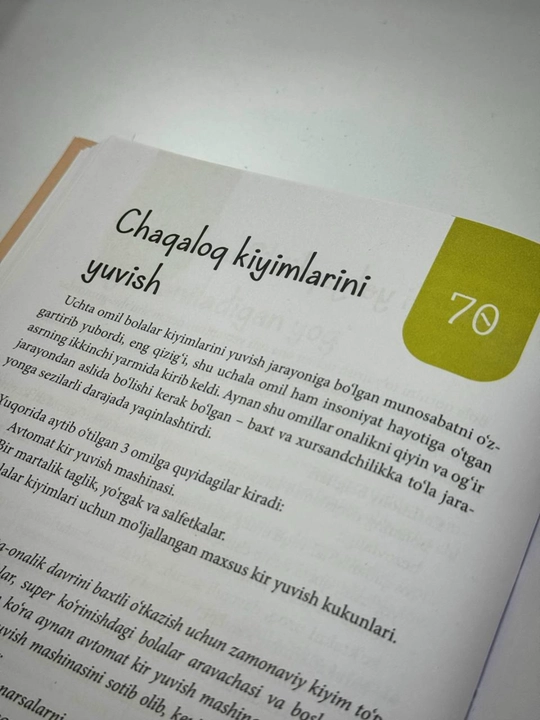 365 тавсия. Болангиз ҳаётининг илк йили учун Доктор Комаровксий Академнашр