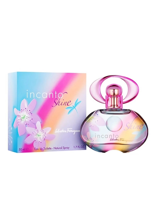 Salvatore Ferragamo Incanto Shine EDT для женщин, цветочные фруктовые 50 мл