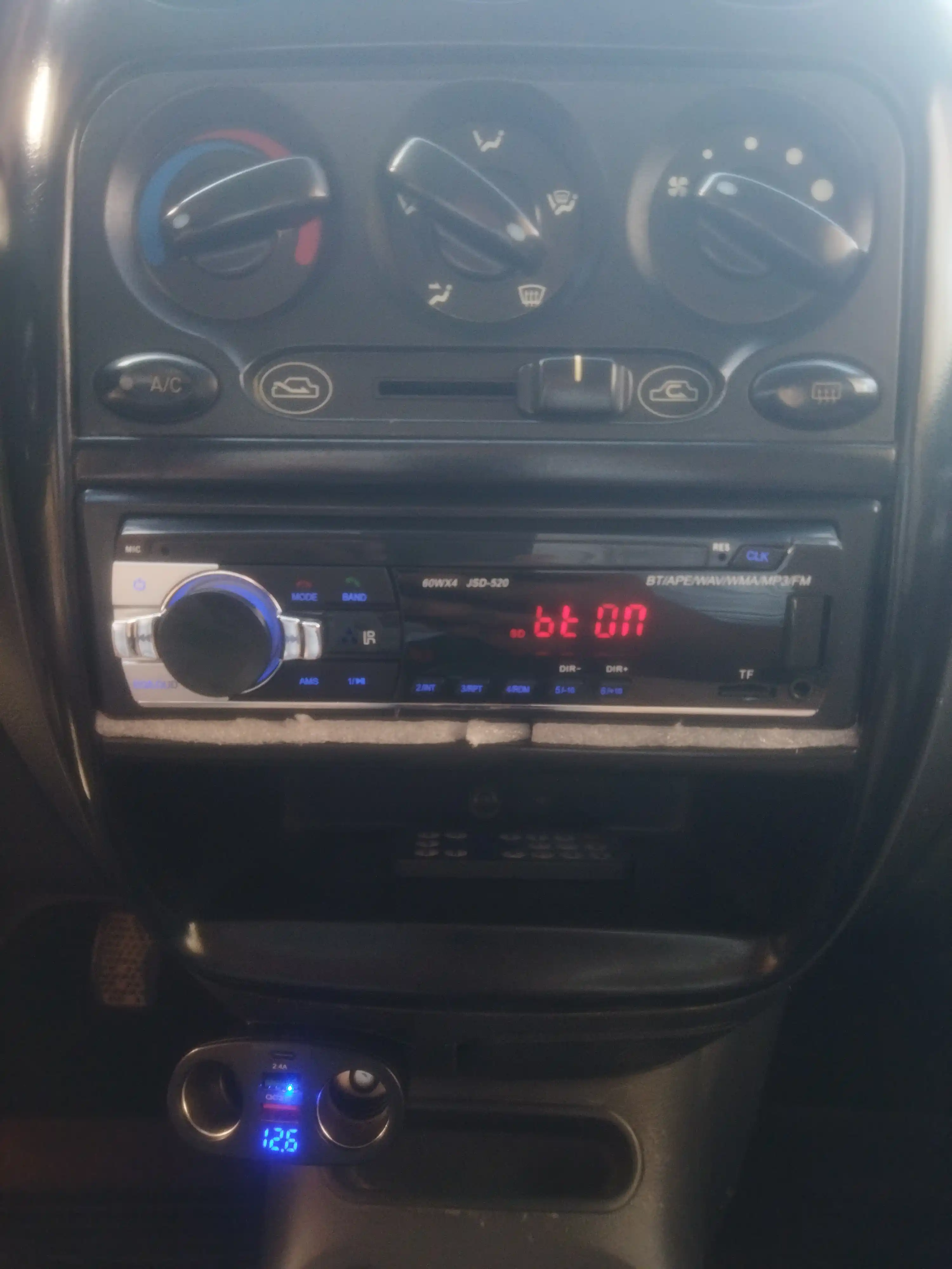 Автомагнитола 1din, с bluetooth, магнитола для автомобиля