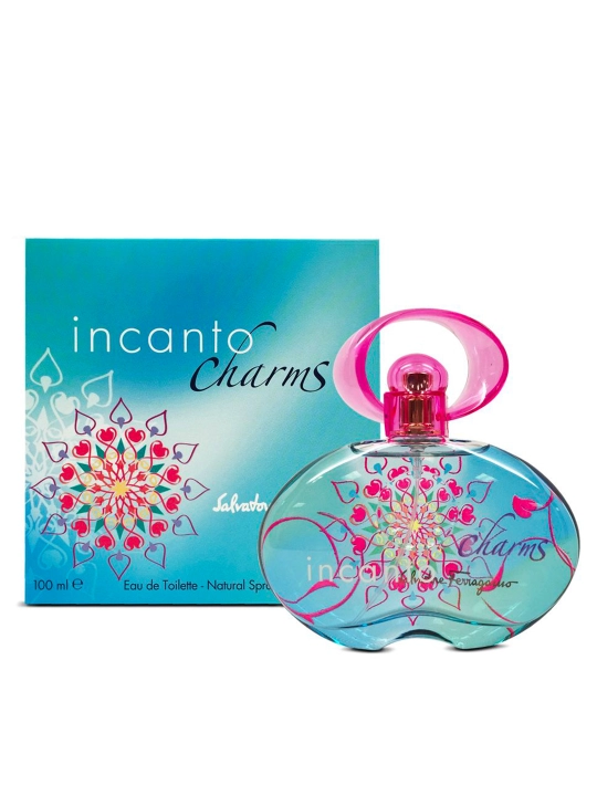 Salvatore Ferragamo Incanto Charms EDT для женщин, цветочные фруктовые, 100 мл Италия