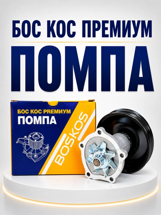 BOS KOS PREMIUM Suv pompasi Chevrolet Cobalt Gentra Nexia Spark Lacetti uchun - 