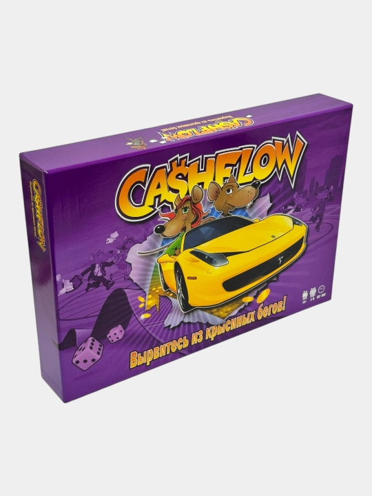 Cash Flow stol o'yini, moliyaviy strategiya, oila va bolalar uchun o'quv o'yini
