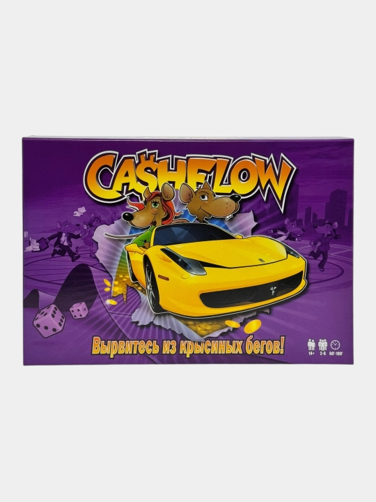 Cash Flow stol o'yini, moliyaviy strategiya, oila va bolalar uchun o'quv o'yini