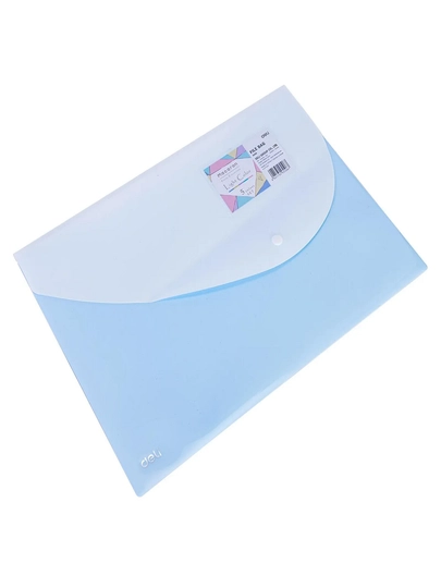 Папка Deli 5506 — KANSTEC-DEL5506-НГОЛУБ