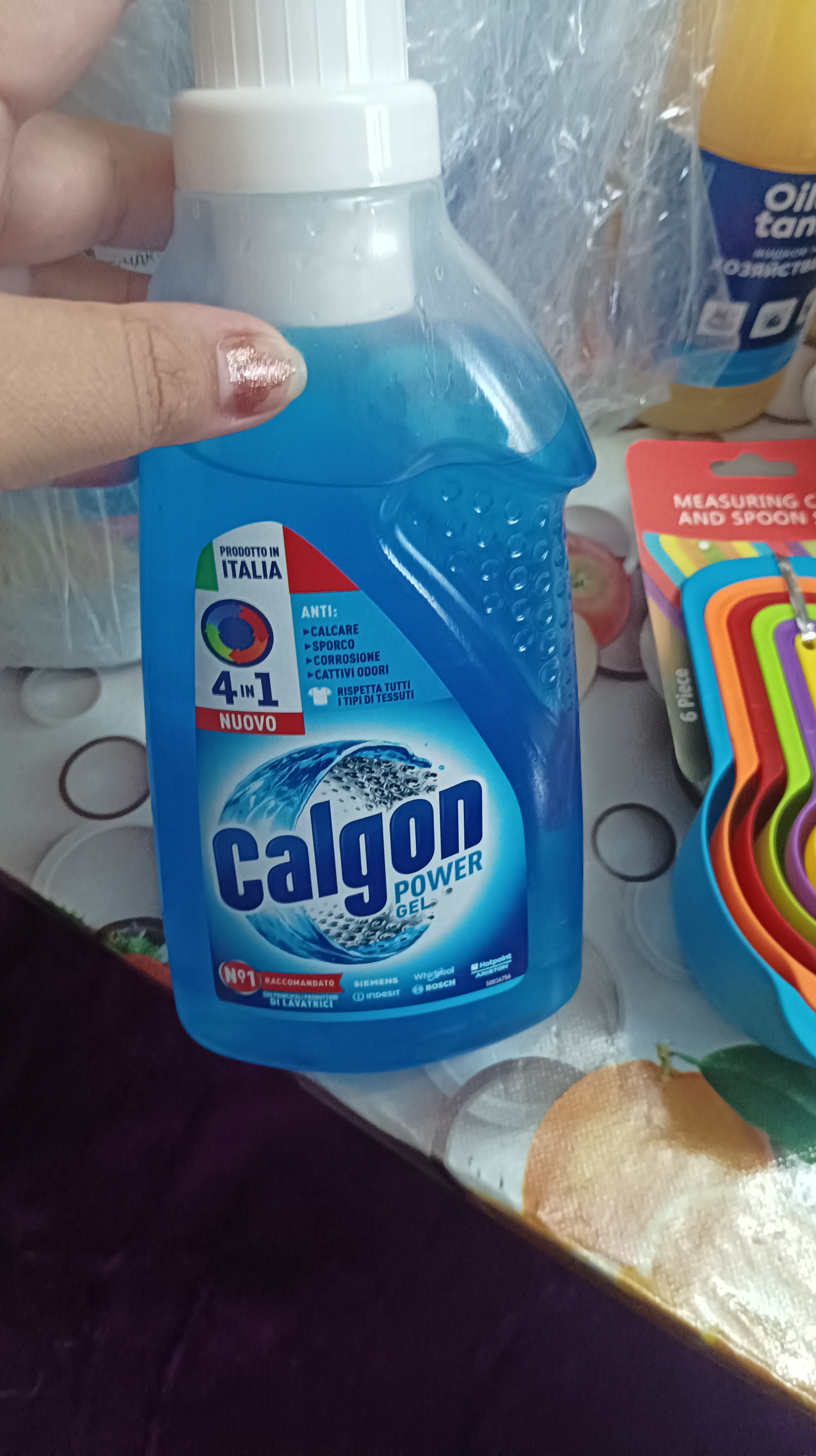 Средство для смягчения воды и предотвращения образования известкового налета "Calgon 4 в 1" гель, 750 мл