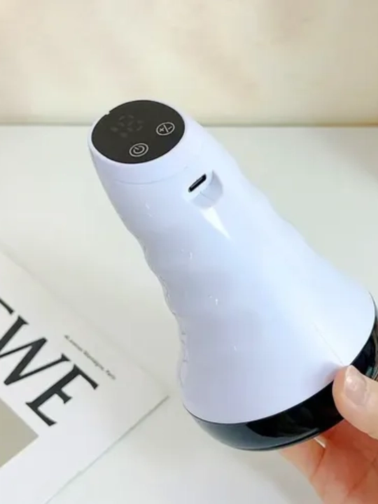 Bo‘yin va yelka uchun mini elektr massaj apparati Gua Sha isitgich bilan