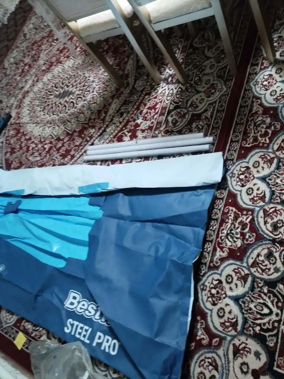 Karkasli basseyn / hovuz / Bestway Steel Pro 56403 / to'rtburchakli / 2300 l / PVC