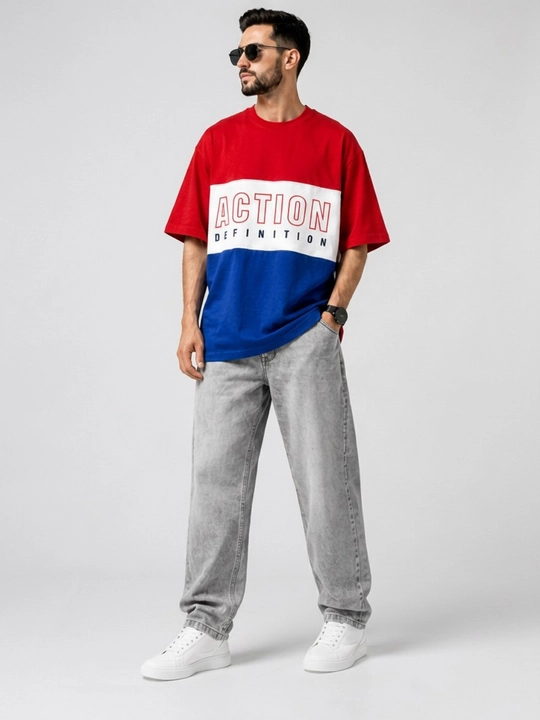 Футболка мужская oversize Gloria Jeans, хлопок 100%, лёгкая, летняя