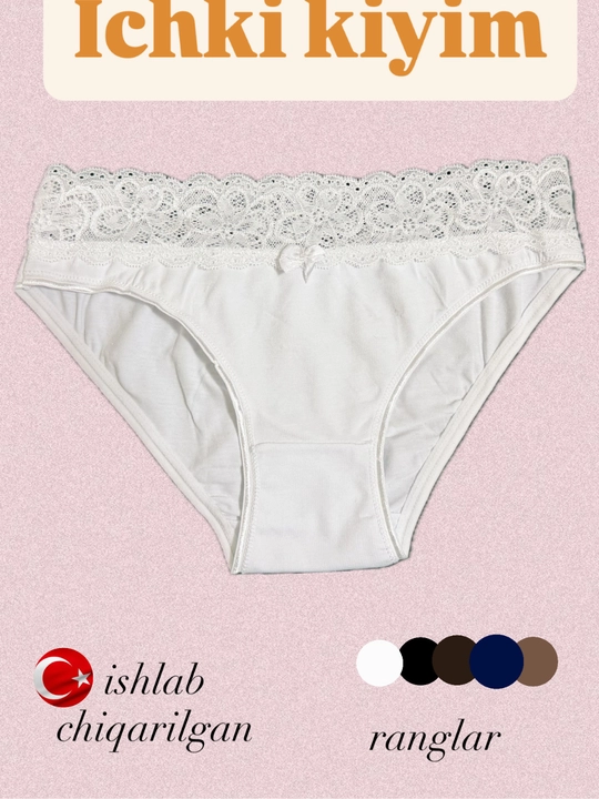 Ayollar trusigi slip, paxta, qulay, choksiz, yumshoq - 