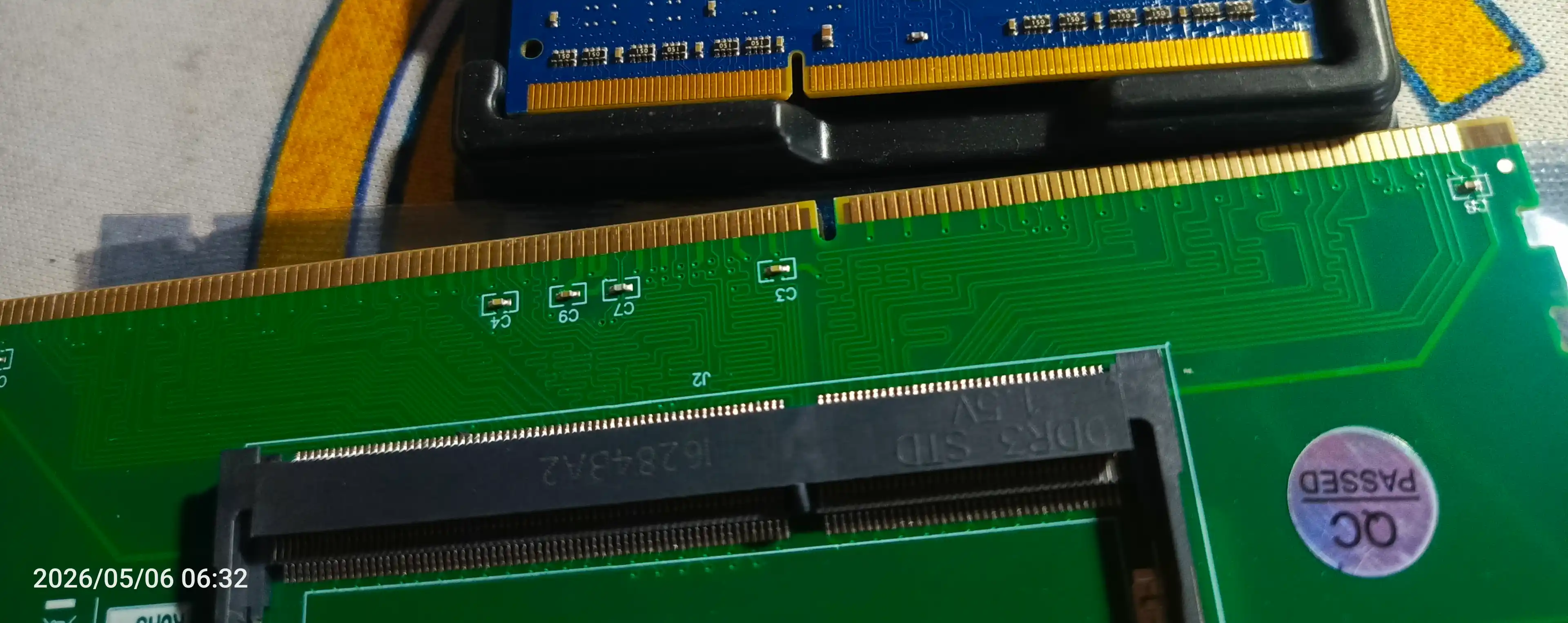 DDR3 DDR4 DDR5 Адаптер Dimm для подключения So Dimm к настольному компьютеру