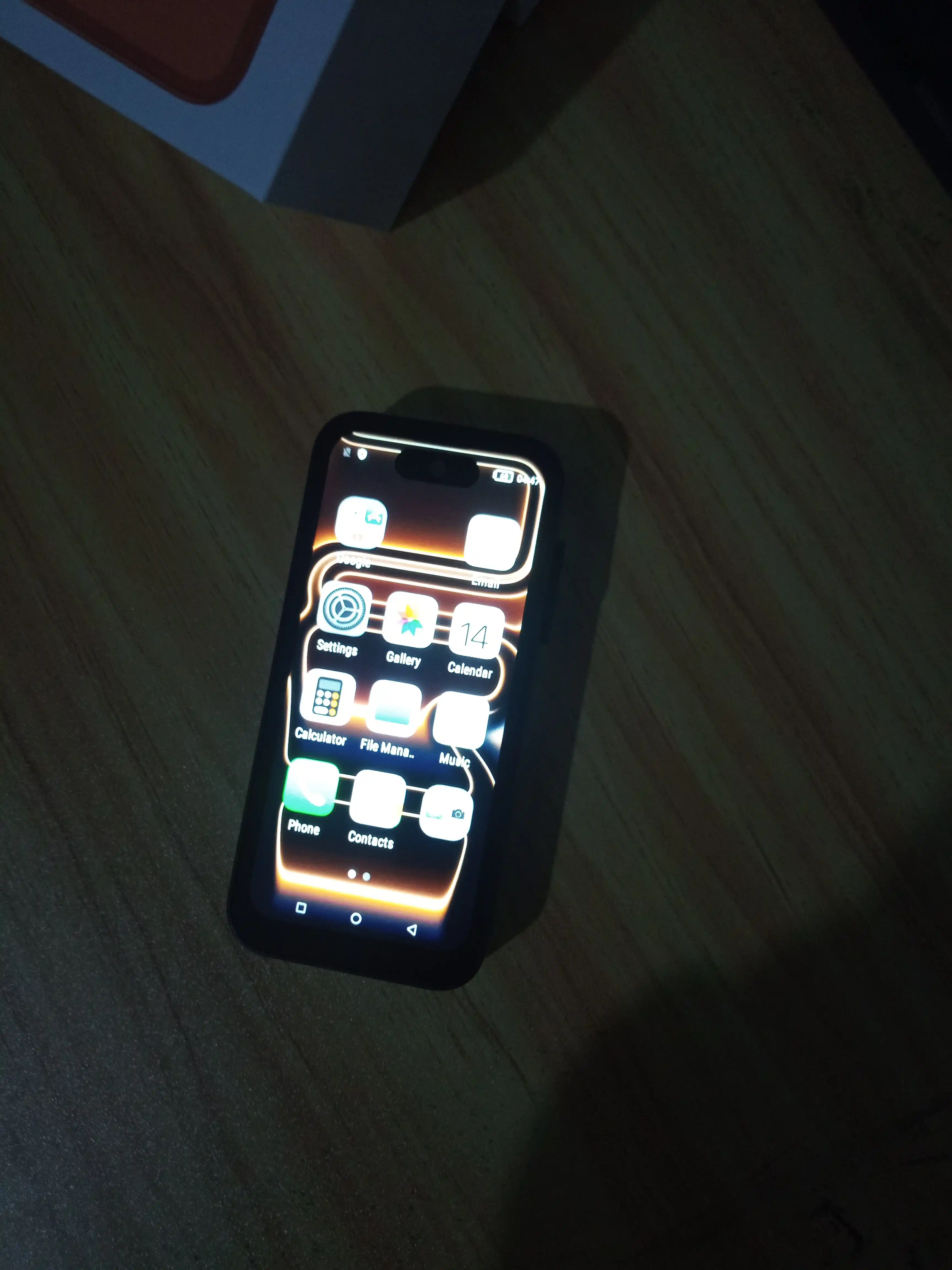 Mini smartfon, sensorli telefon, Android 12, xotirasi 2/16 Gb