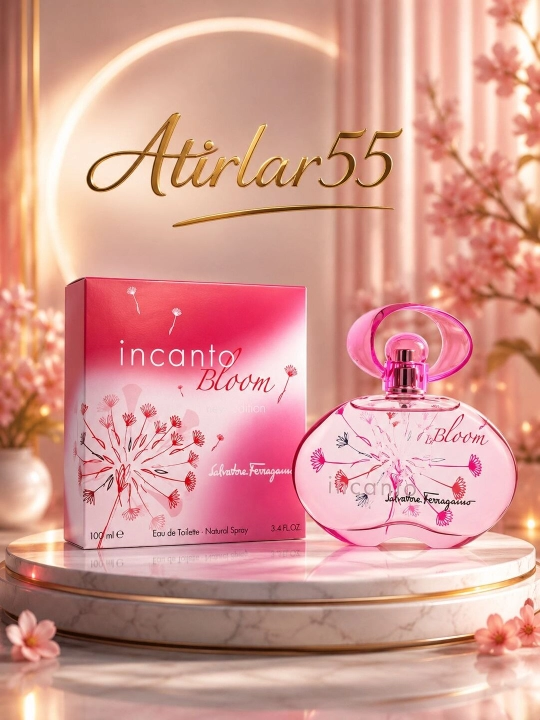 Женская парфюмированная вода Salvatore Ferragamo Incanto Bloom, Италия, 100 мл - 