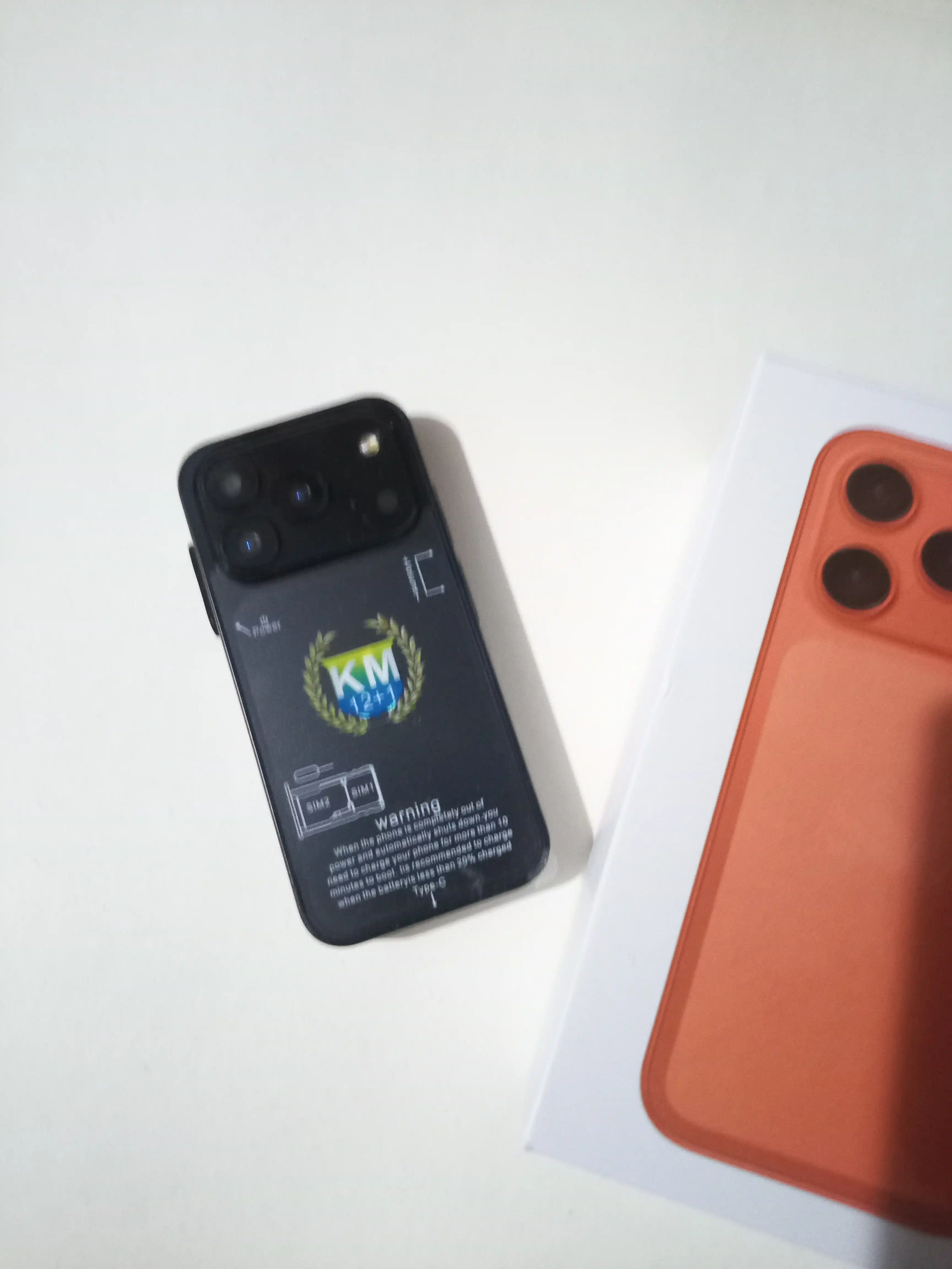 Mini smartfon, sensorli telefon, Android 12, xotirasi 2/16 Gb