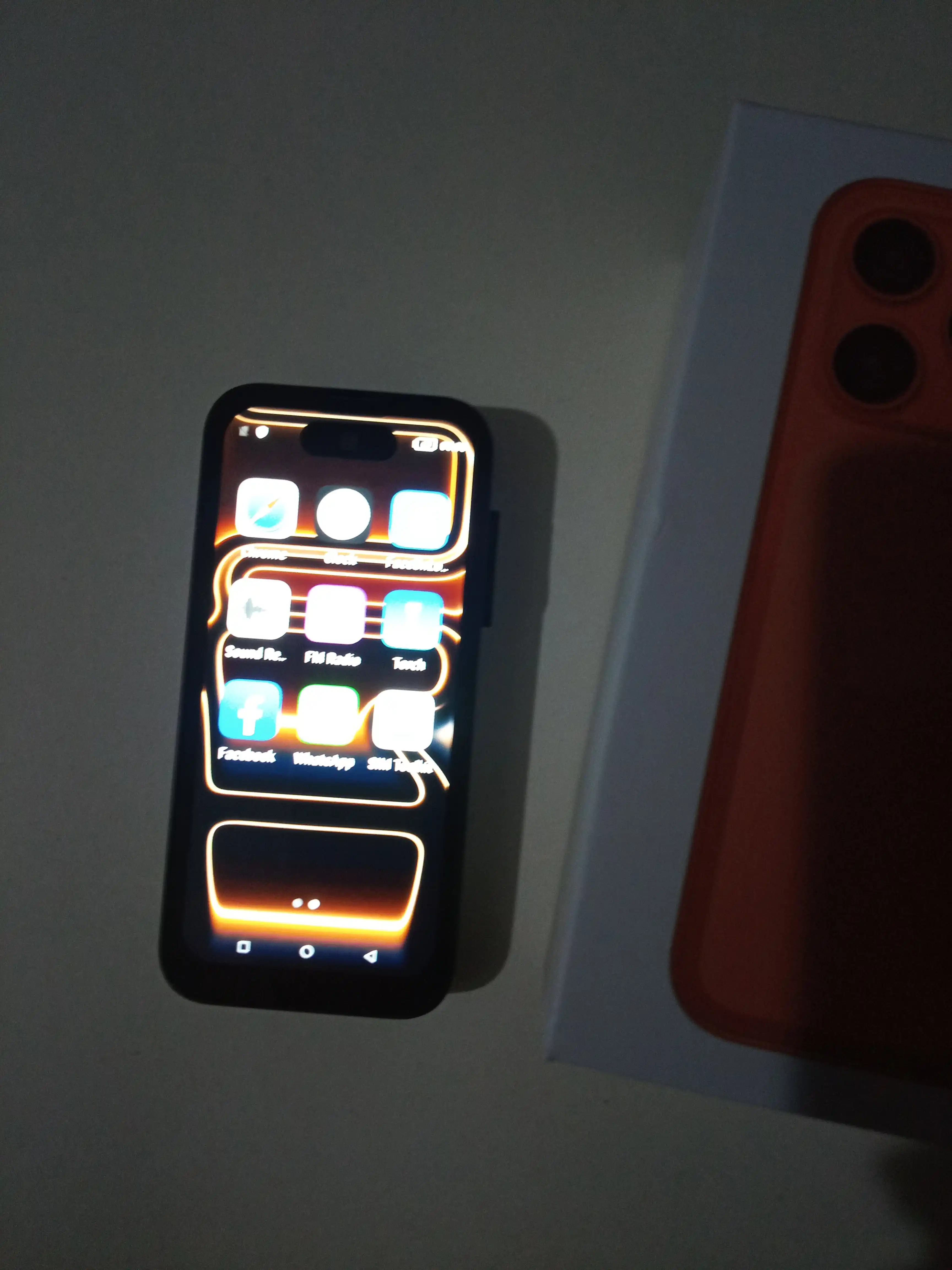 Mini smartfon, sensorli telefon, Android 12, xotirasi 2/16 Gb