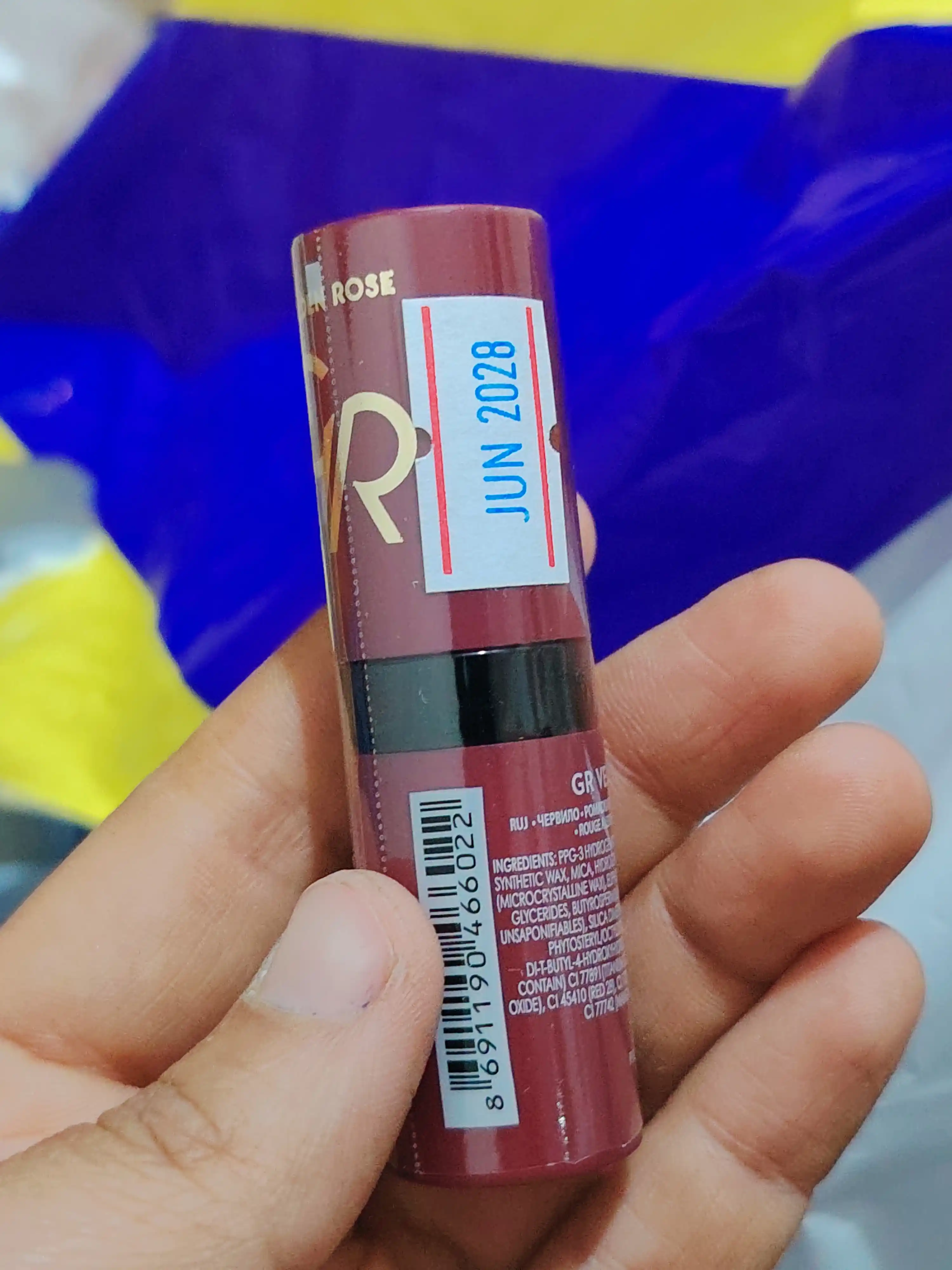 Матовая губная помада Golden Rose VELVET MATTE, тон 01-39