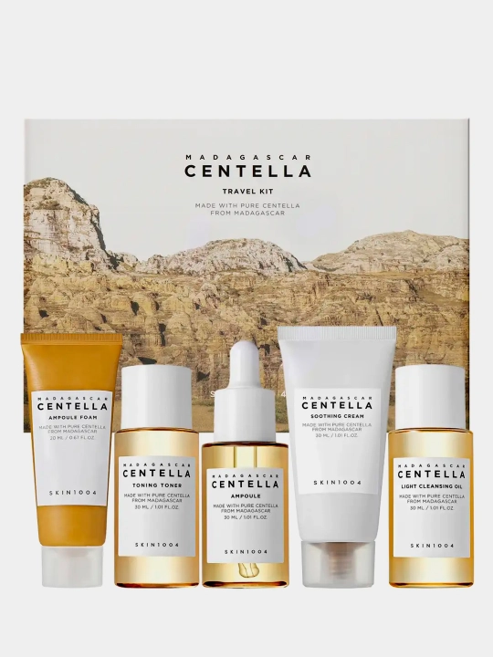 Набор уходовый, для путешествий, Skin1004 Centella Travel Kit Mini, 140 мл