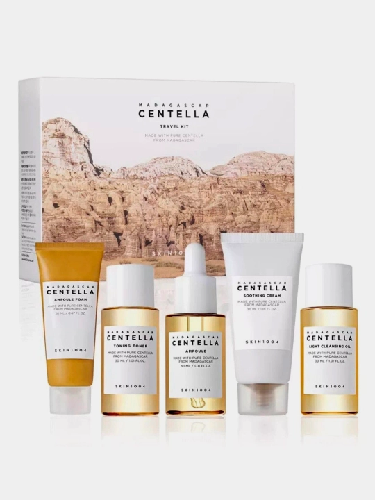 Набор уходовый, для путешествий, Skin1004 Centella Travel Kit Mini, 140 мл - 