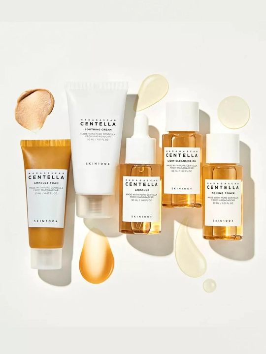 Набор уходовый, для путешествий, Skin1004 Centella Travel Kit Mini, 140 мл