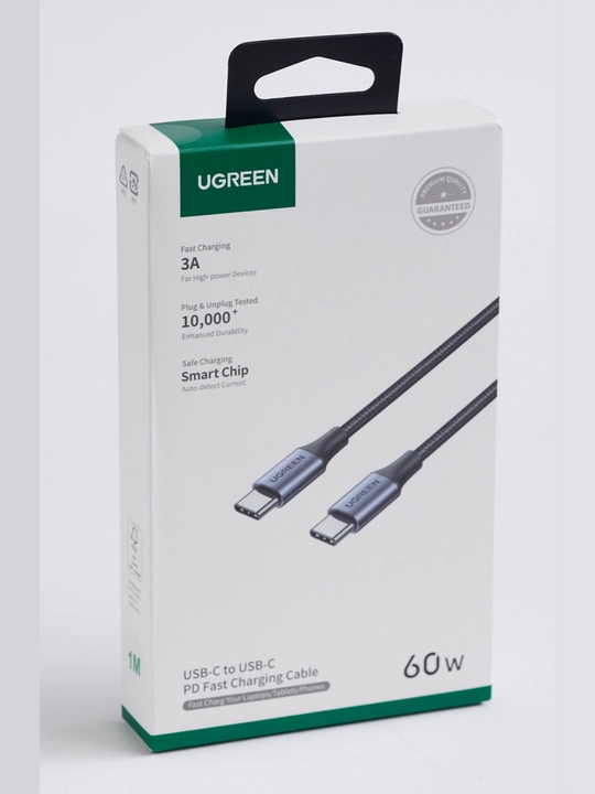 UGREEN 60Вт Кабель Быстрая зарядка Type-C US261