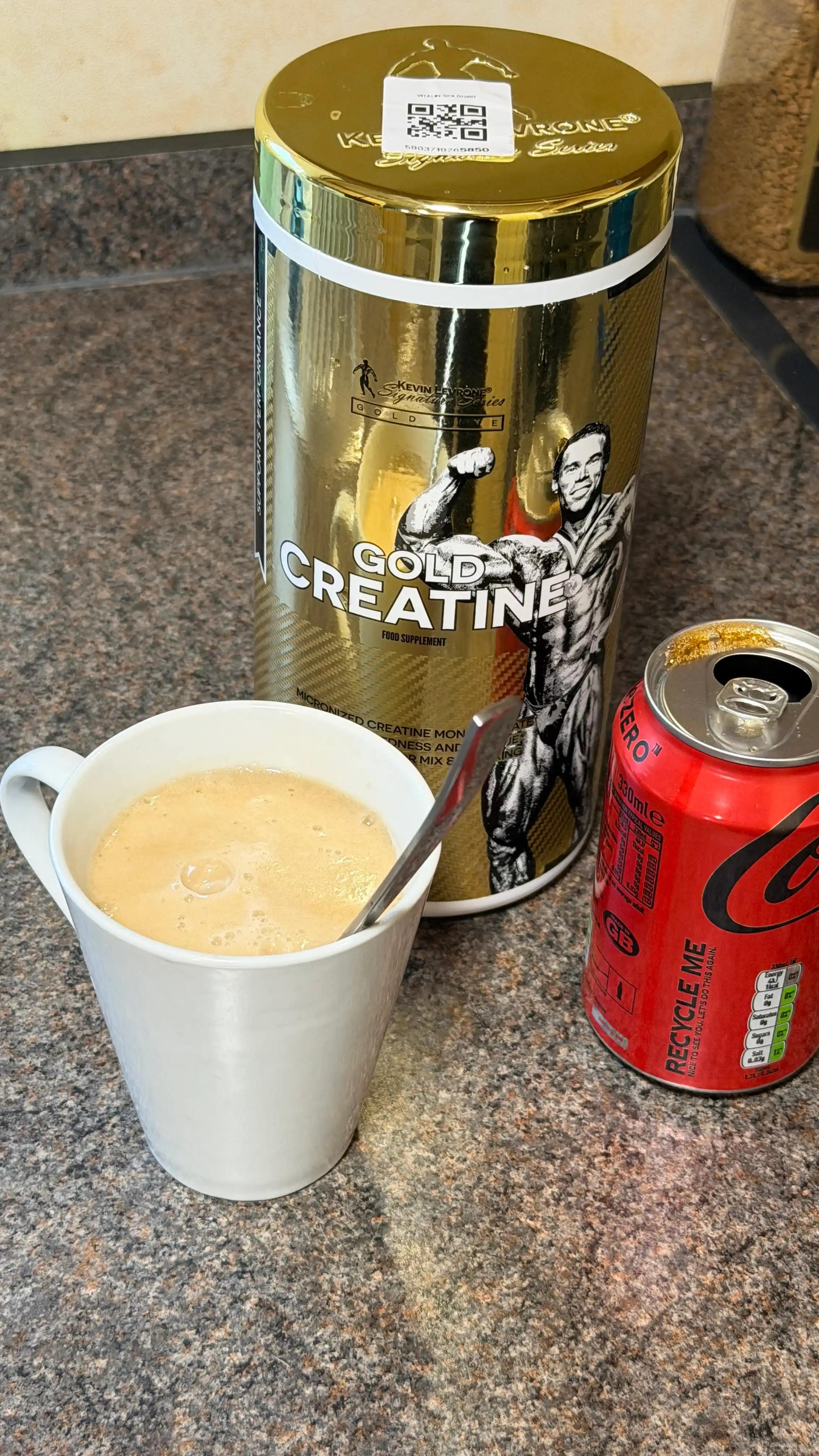 Креатин моногидрат "Kevin Levrone Gold Creatine", без вкуса, 1 кг, 200 порций