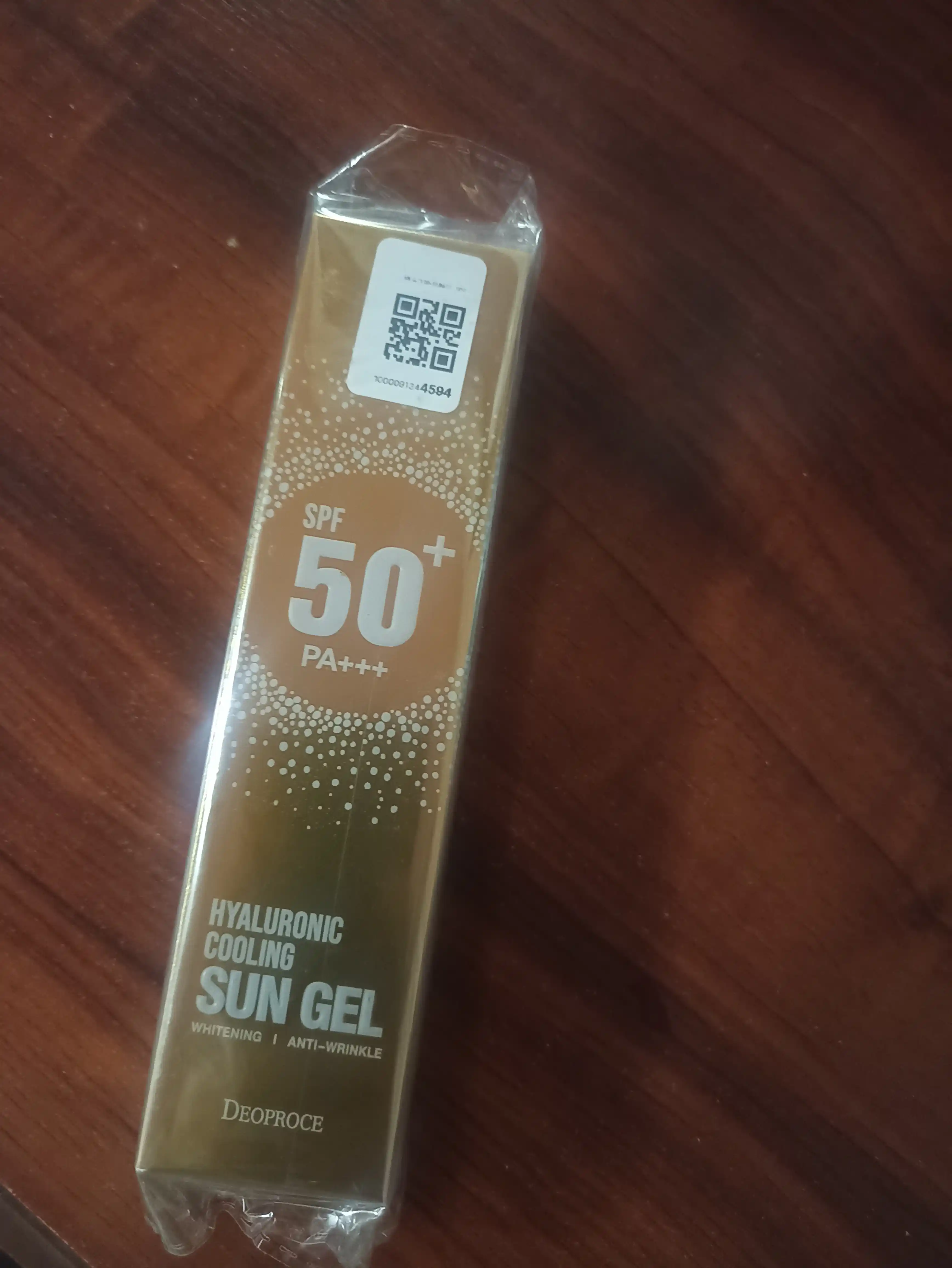 Quyoshdan himoya qiluvchi krem,Sun gel,Deoproce Hyaluronic SPF 50+PA+++, 50 gr