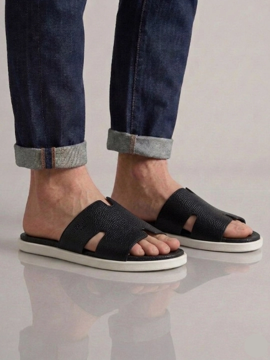 Мужские шлепанцы Hermes, Hermes для лета и весны, размеры 39-44