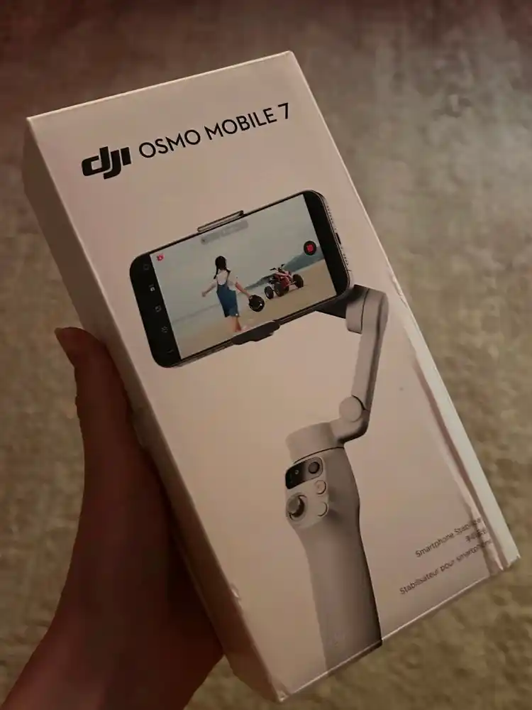 Dji Osmo Mobile 7, 8 telefon stabilizatori