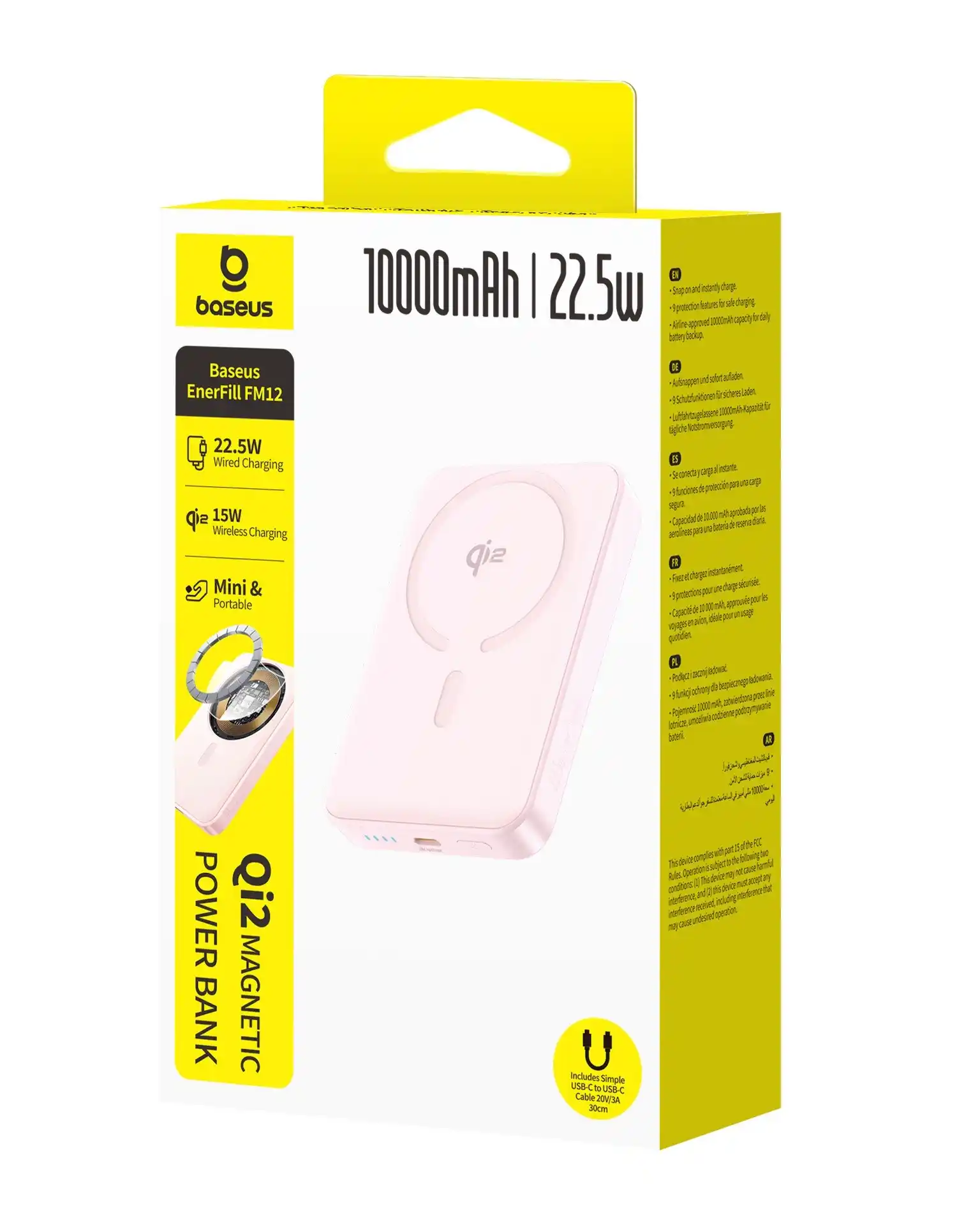 Внешний аккумулятор power bank magsafe, повербанк 20000 и powerbank 10000 Baseus
