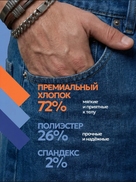 Широкие джинсы, свободные, оверсайз