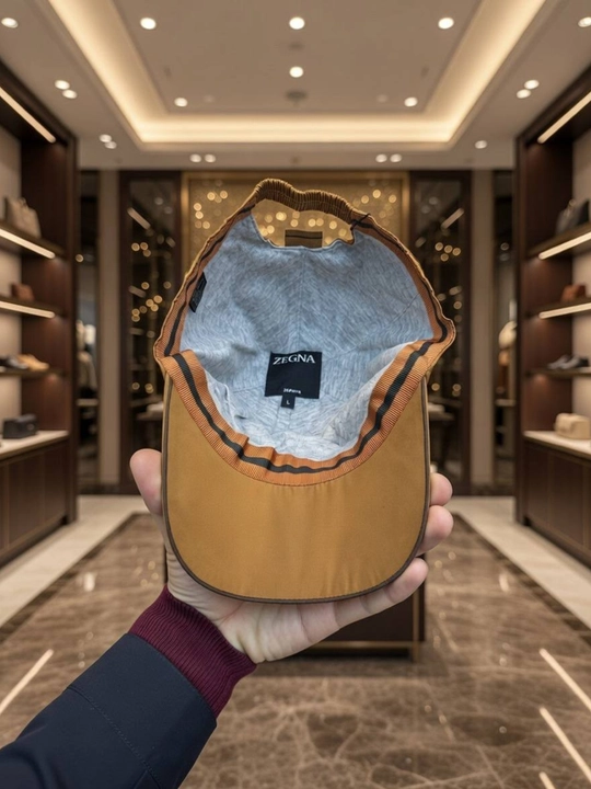 Zegna kepka - erkaklar va ayollar uchun