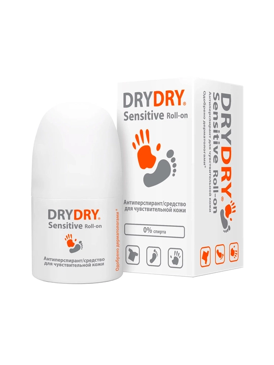 Антиперспирант dry dry sensetive 50мл - 