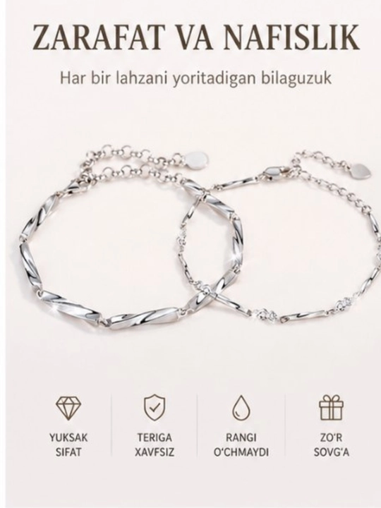 2 juft qo‘l uchun bilaguzuklar - 