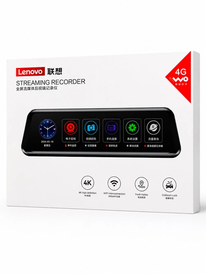Sim kartali 4K Tiniqlik 2 yil kafolat  Lenovo videoregistrator 2026 versiya