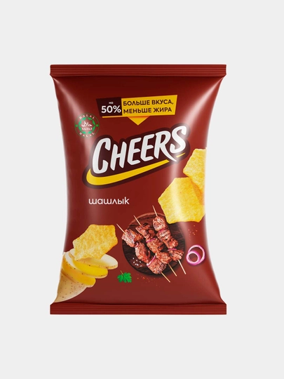 Чипсы Cheers Шашлык, 130 г — FOODST-17943